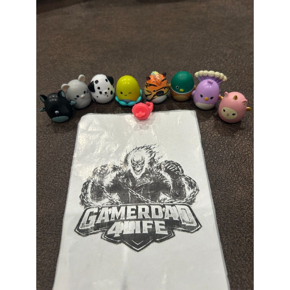 Squishmallows Squish a longs Series 1 Mini Figure Lot of 8